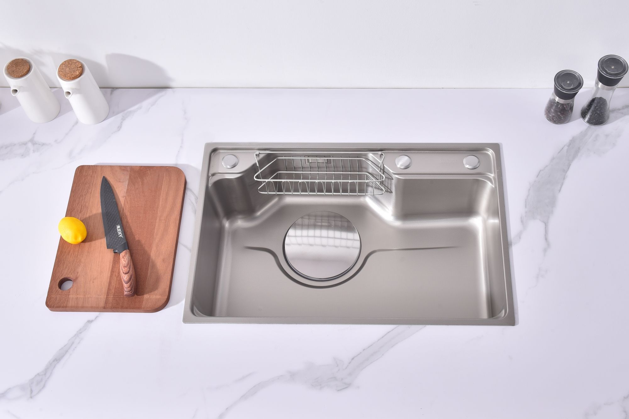 Мойка для кухни Fmark (FSC6845L) - фото 9