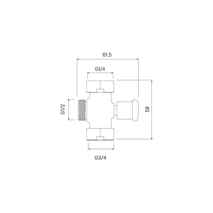 Блок дивертора для смесителя, вытяжной, хром, IDDIS (950OPHC1SM) Блок дивертора для смесителя, вытяжной, хром, IDDIS (950OPHC1SM) - фото 2