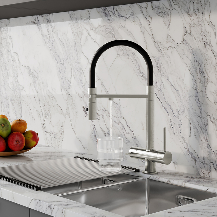 Смеситель для кухни IDDIS с фильтром и гибким изливом, сатин, Ace (ACEBNFFi05) - фото 3