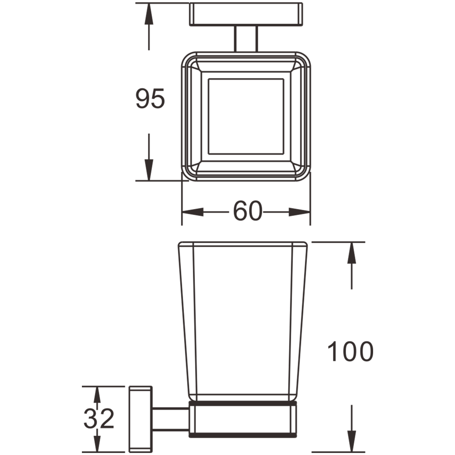 Держатель стакана BELZ (B90206) - фото 2
