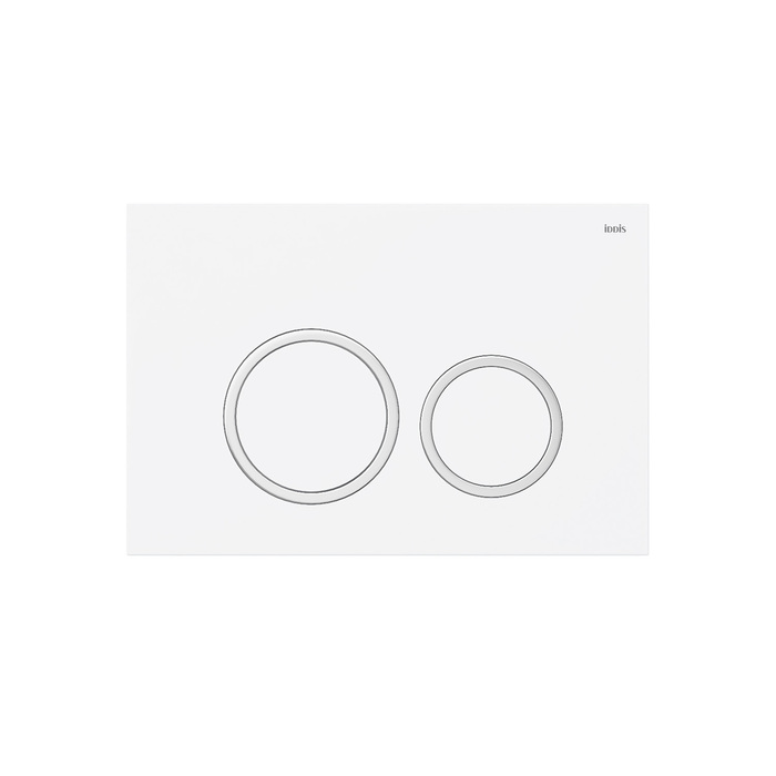 Клавиша смыва IDDIS Unifix универсальная, белая 002 (UNIR2WCi77) - фото 1