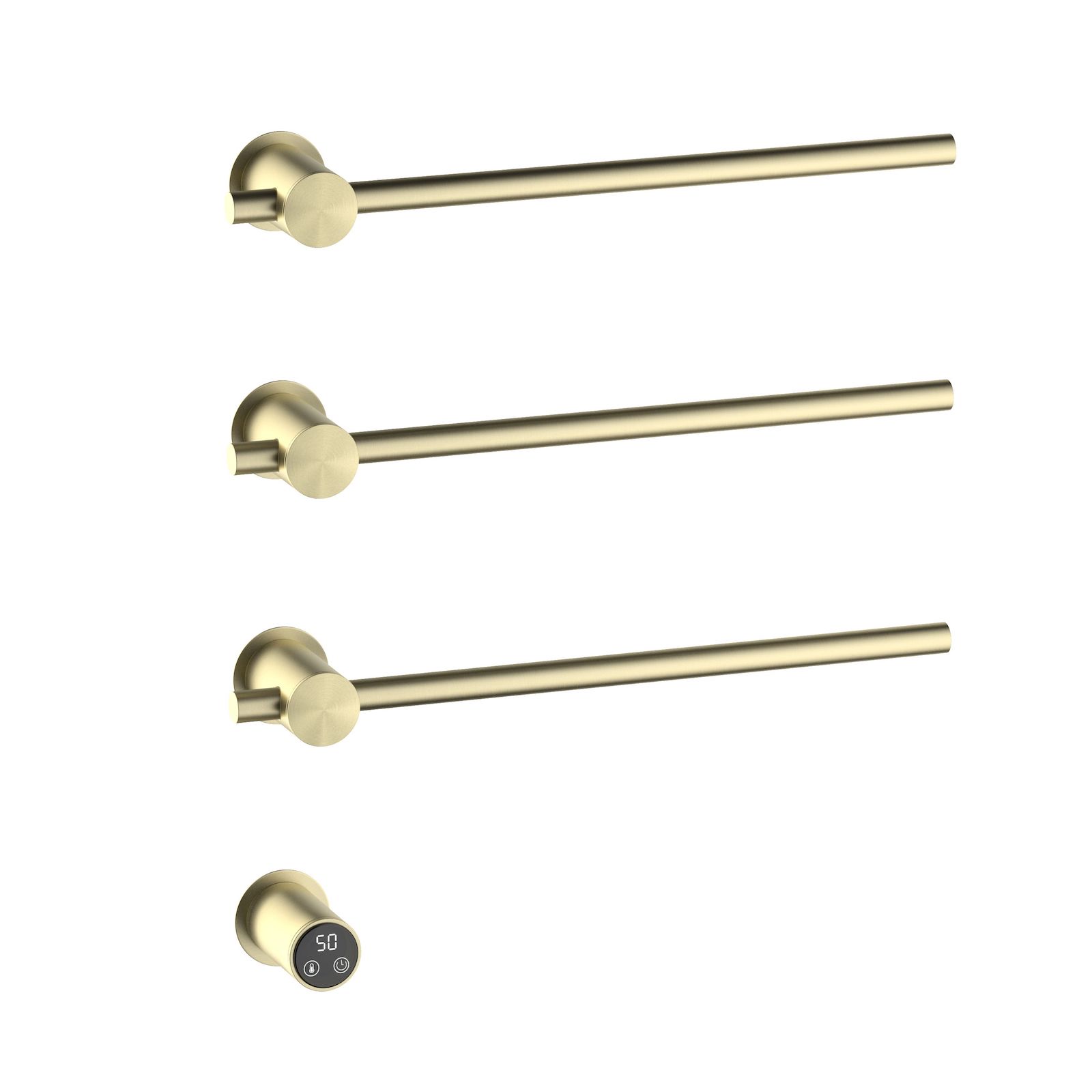 Полотенцесушитель электрический, встроенный Timo Saona золото матовое (030/17SM) - фото 1