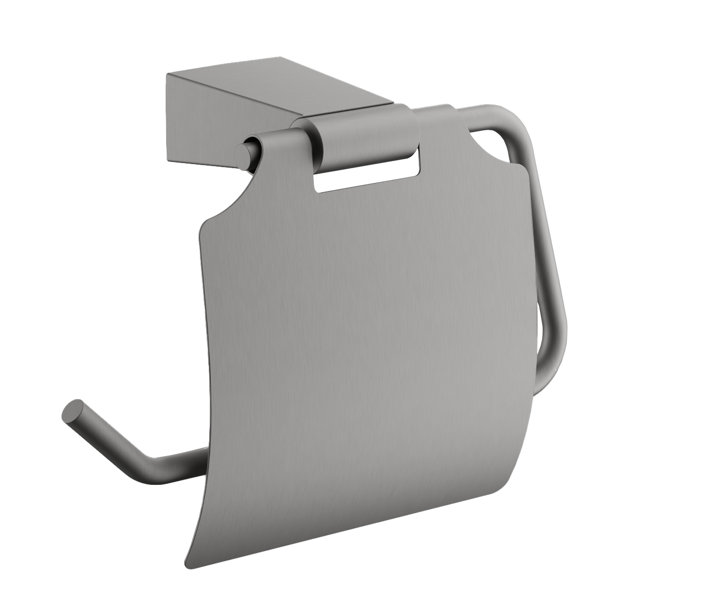 Держатель для туалетной бумаги BELZ оружейная сталь (B91203)