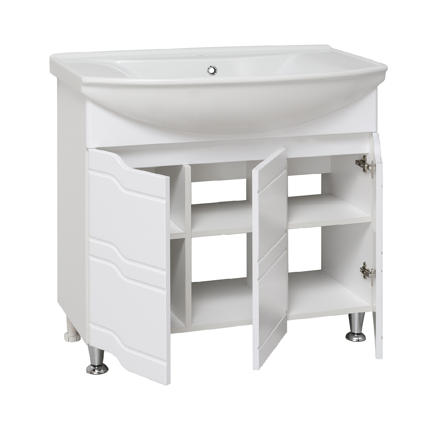 Тумба Runo Стиль 75 под умывальник УТ000001575 (Стиль 75) (00000001127) - фото 2