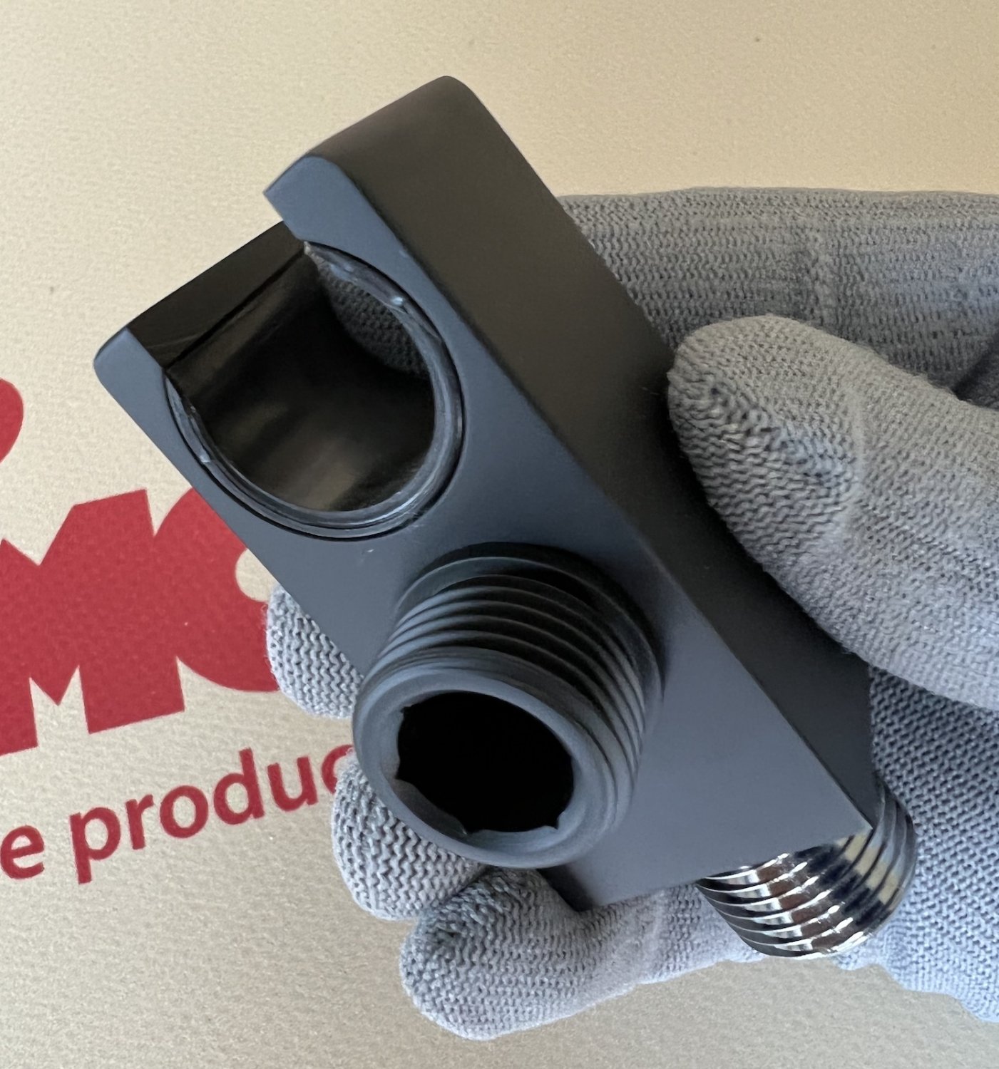 Смеситель встроенный с гигиеническим душем Timo Helmi (4089/03SM) черный - фото 5