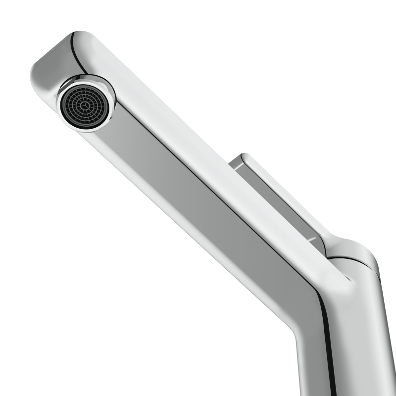 Смеситель для раковины CERSANIT VIBE высокий однорычажный хром (68927) - фото 5