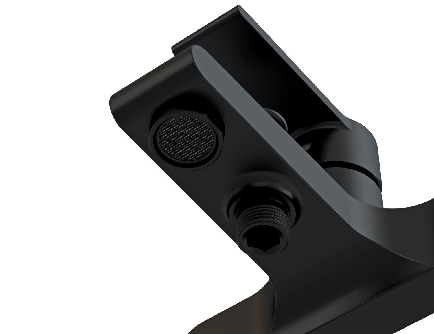 Смеситель для ванны Cersanit BRASKO BLACK однорычажный черный (63108) - фото 2