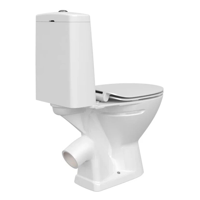 Унитаз компакт Cersanit FLAVIS 031 3/6 DPL EO slim (64288) - фото 5