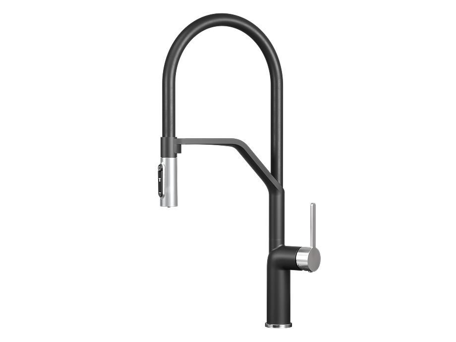 Смеситель для кухни GRANULA (9012, ТУРМАЛИН) - фото 1