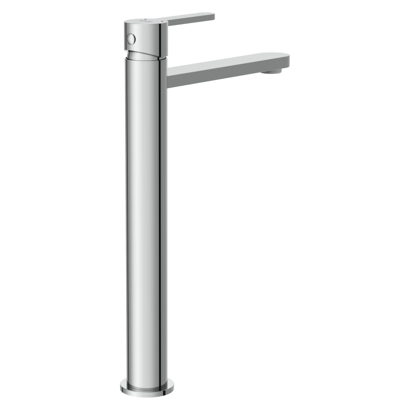 Смеситель для раковины CERSANIT OLIVA высокий однорычажный хром (68963) - фото 4