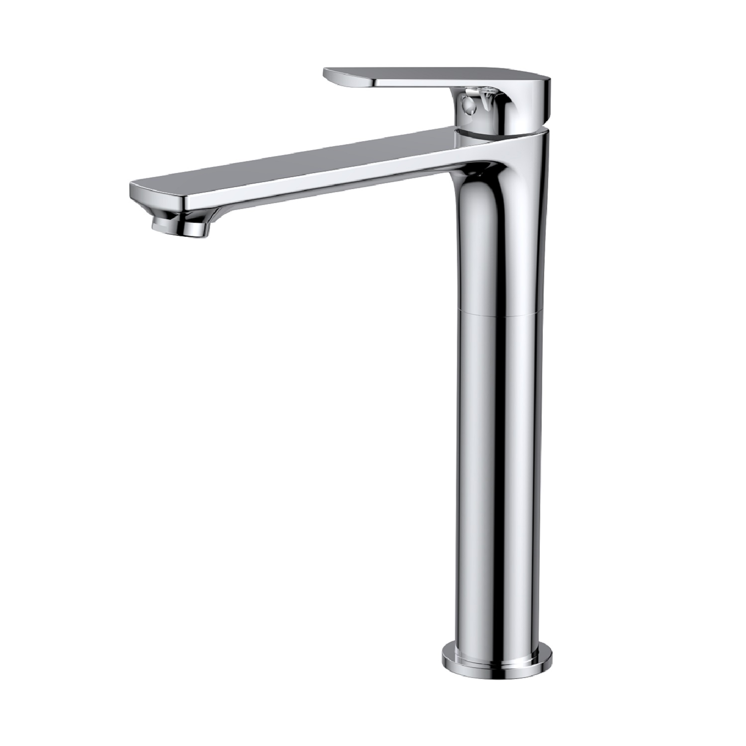 Смеситель Splenka для раковины высокий монолитный, хром (S30.15) - фото 1