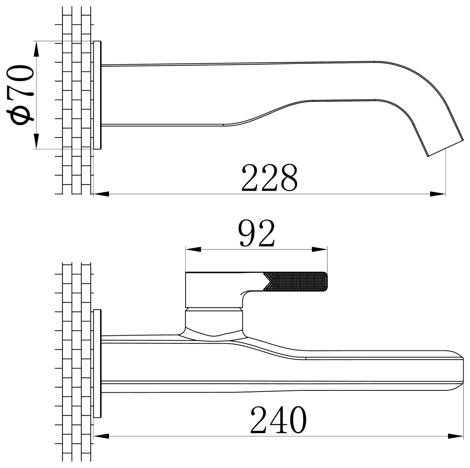 Смеситель для раковины Savol (S-AF5531Q) - фото 2