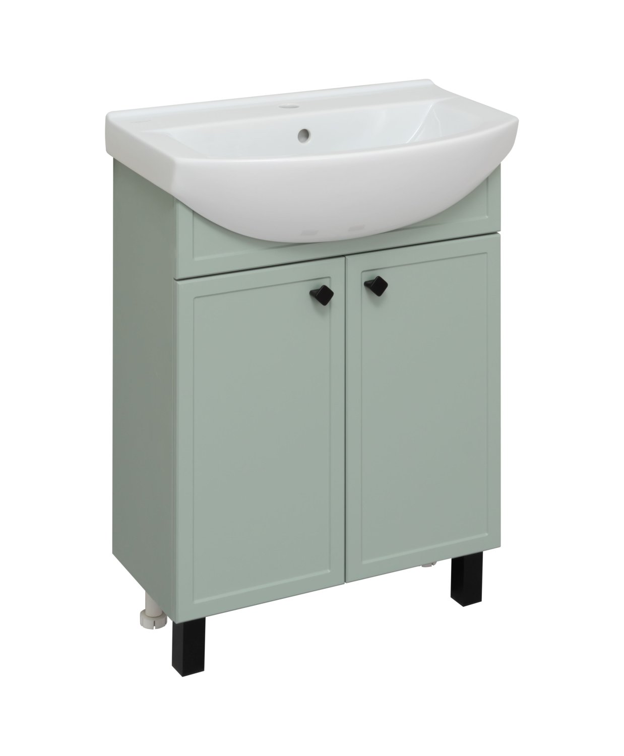 Тумба Runo Римини 65 мята под умывальник 00-00001182 (Best 65) (00-00001273) - фото 1