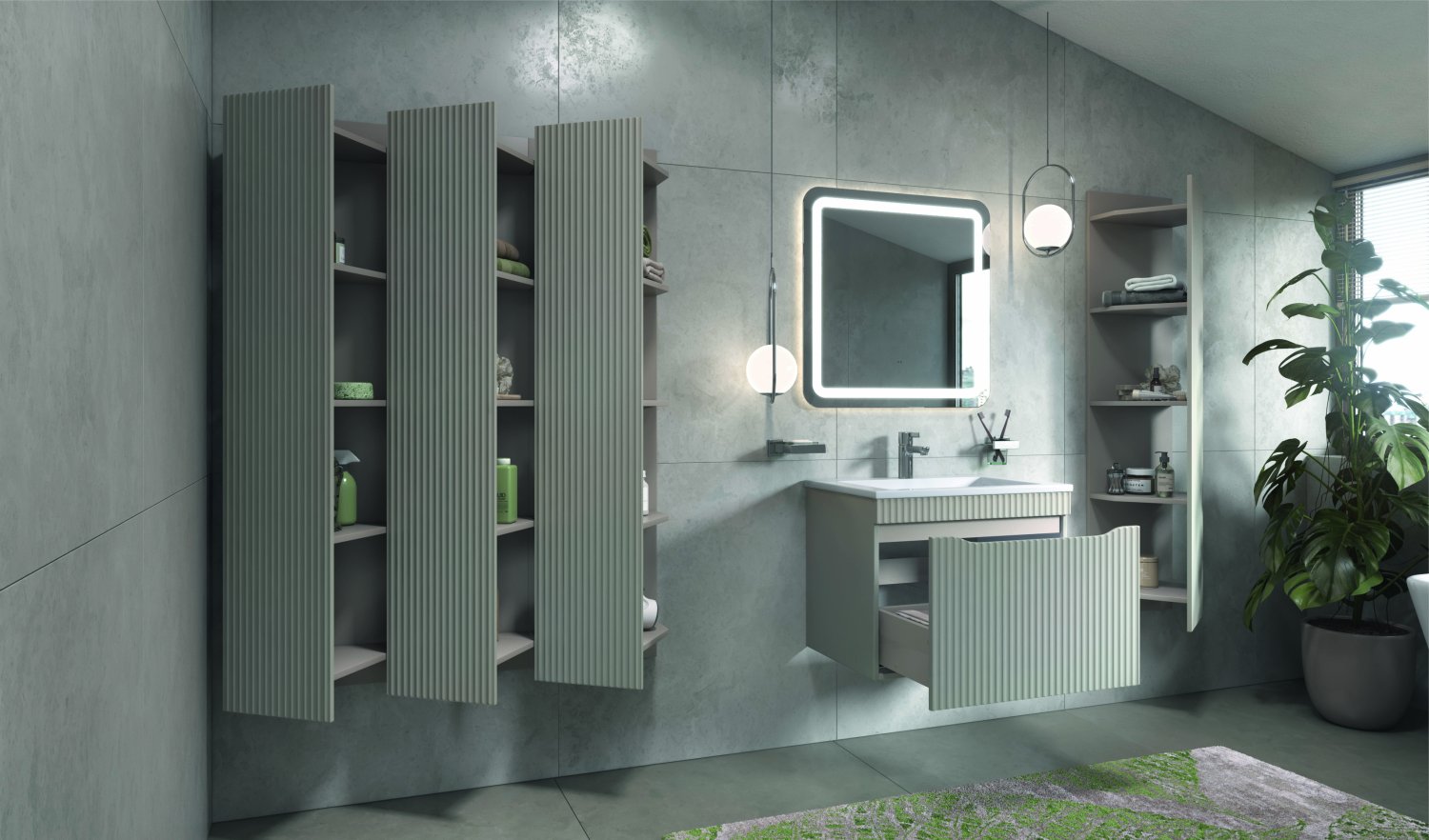 Шкаф навесной Velvex Alba 400 тирамису (287 тирамису) - фото 5