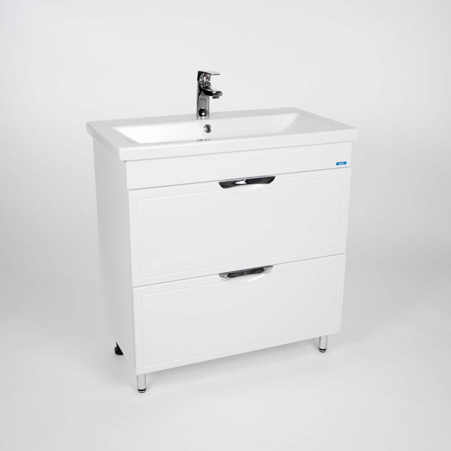 Тумба VIANT "Лима" COMO 80 2 ящика 425х760х820 (VLIM80CO-T2Y) - фото 1