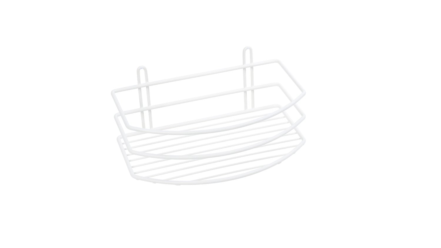 Полка Fixsen овальная одноэтажная белая (FX-720W-1) - фото 1