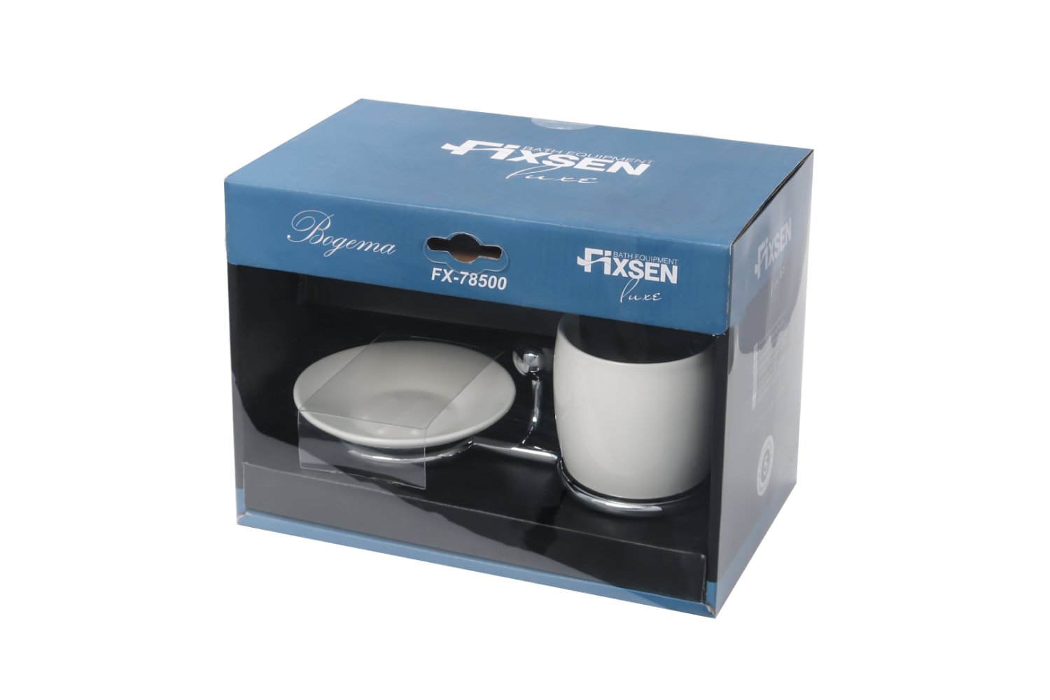 Мыльница+подстаканник FIXSEN Bogema (FX-78506+08) - фото 2