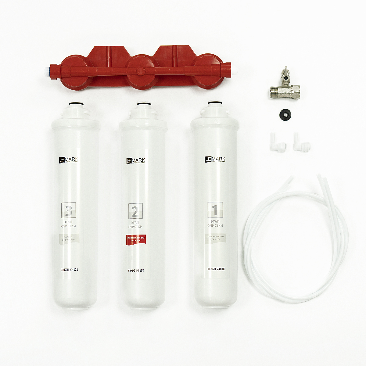 Комплект Lemark Смеситель LM3074C для кухни с гибким изливом + Фильтр BASIC для очистки воды от хлора и вредных примесей (LM3074C085) Комплект Lemark Смеситель LM3074C для кухни с гибким изливом + Фильтр BASIC для очистки воды от хлора и вредных примесей (LM3074C085) - фото 4