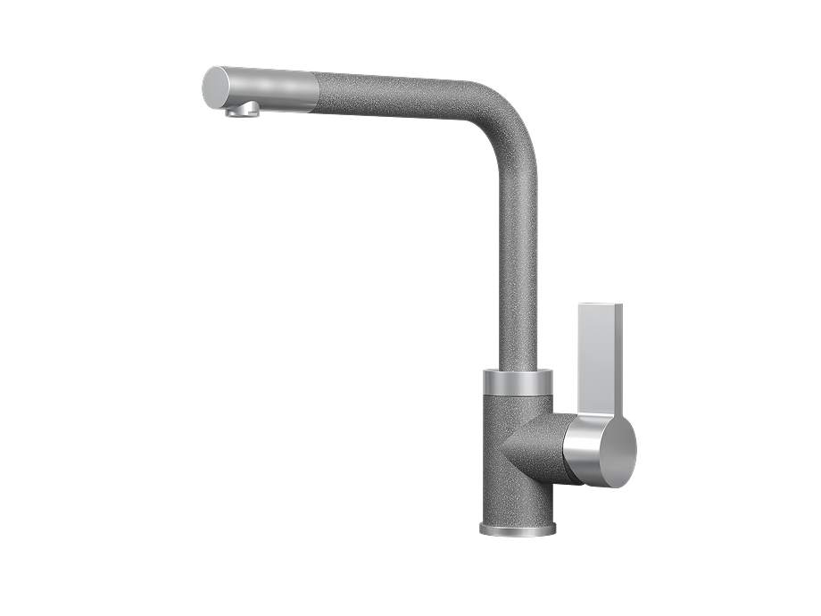Смеситель для кухни GRANULA (5504, ГРАФИТ) - фото 1