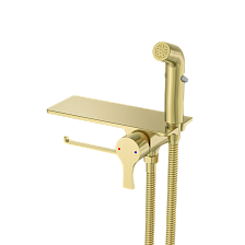 Смеситель Haiba  гигиенический цвет: брашированное золото (HB5522-5)