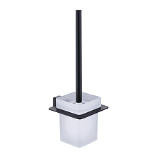 Ёршик для унитаза Raglo с держателем, черный (R301.10.06)