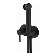 Смеситель Splenka с гигиеническим душем встраиваемый черный (S96.52.06)