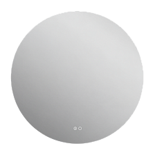 Зеркало DQ Дортмунд (Dortmund) 70 см с подсветкой/антизапотеванием (DQMDOR70A)