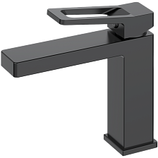 Смеситель для раковины HAIBA цвет: оружейная сталь (HB10732-3)