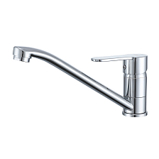 Смеситель Prohanss для кухни низкий поворотный излив, хром (P64.42)