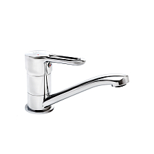 Смеситель для мойки Славен Город с коротким изливом, одноручный (СЛ-ОД-Т20)