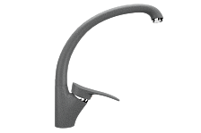 Смеситель для кухни ULGRAN Classic темно-серый (U-001-309)