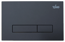 Кнопка смыва TIMO INARI 250x165 matt black (FP-003MB)