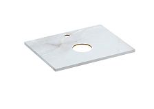 Столешница Cersanit STONE из керамогранита Aura 60x45x2 светло-серый сатиновый (63857)