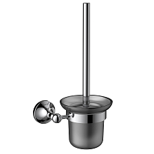 Ёршик для унитаза Lemark Пушкин (Pushkin) подвесной, сталь, хром (LMA-8621S-C)