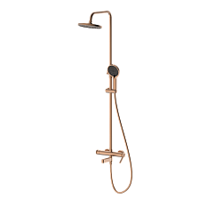 Душевая система со смесителем DQ Bonn браш.роз.золото (DA1703733)