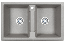 Кухонная мойка GRANULA (8101, БАЗАЛЬТ )