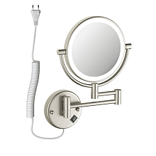 Зеркало с подсветкой Timo Saona никель (13376/13)