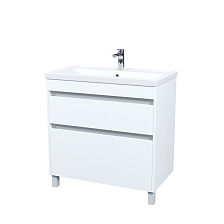 Тумба с умывальником, напольная, 80 см, белый, Zodiac X, IDDIS, (ZDX80WFi95K)
