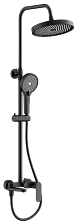 Душевая система BELZ черный (B24713-7)