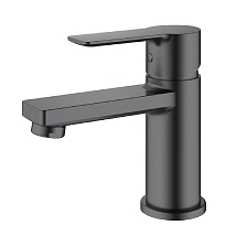 Смеситель Splenka для раковины монолитный, графит (S06.10.09)