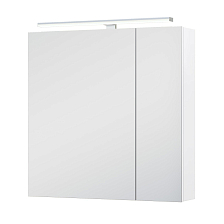 Шкаф VIGO навесной с зеркалом Plaza 700 со светильником (zsh.PLA.70.El)