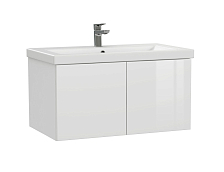 Тумба под раковину подвесная Cersanit COLOUR 80 для COMO 80 белый (64259)