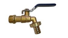 Кран шаровой со штуцером 1/2" VN-BY12 водоразборный ручка