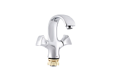 Смеситель для раковины ПСМ-Профсан ПСМ-717-38 КВАДРО тип См-УмДЦБА