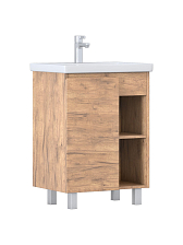 Тумба под раковину VIGO Milos 600-1-0 (Como) дуб золотой, поставляется в разобранном виде (316 дуб золотой)