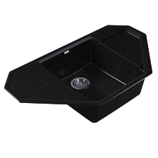 Мойка DrGans "Крона" 910, графит СМс (29.040.D0910.411)