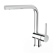 Смеситель Splenka для кухни Г-образный поворотный излив, хром (S205.40)