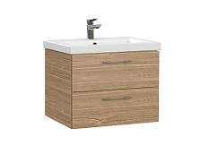 Тумба под раковину подвесная Cersanit LARA 60 для COMO 60 орех (64134)