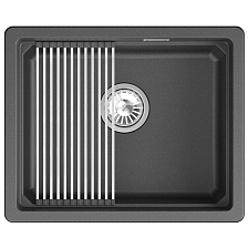 Кухонная мойка GRANULA кварц (5501iU, ЧЁРНЫЙ)