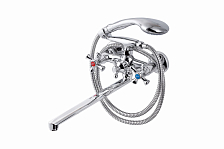 Смеситель для ванны с душем FAUZT FZs-421-07 тип См-ВУДРНШлА